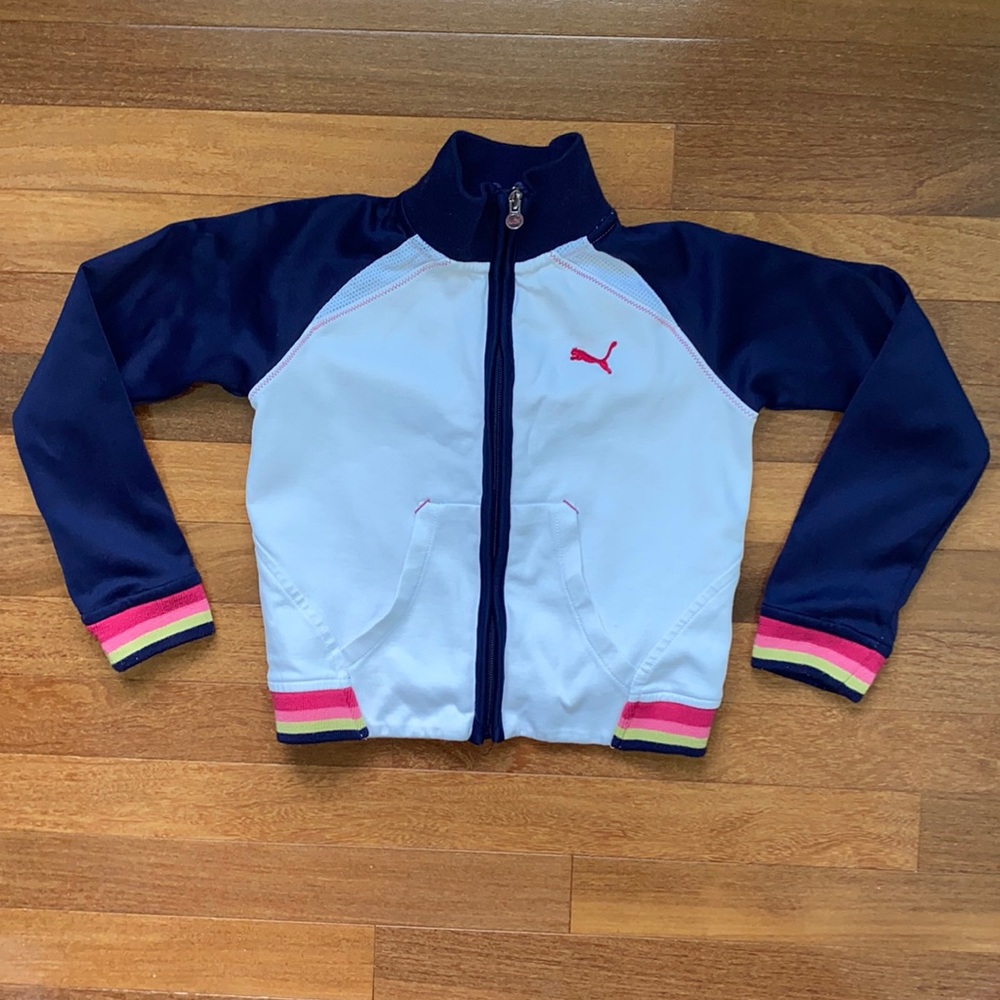 Puma, zip up light jacket